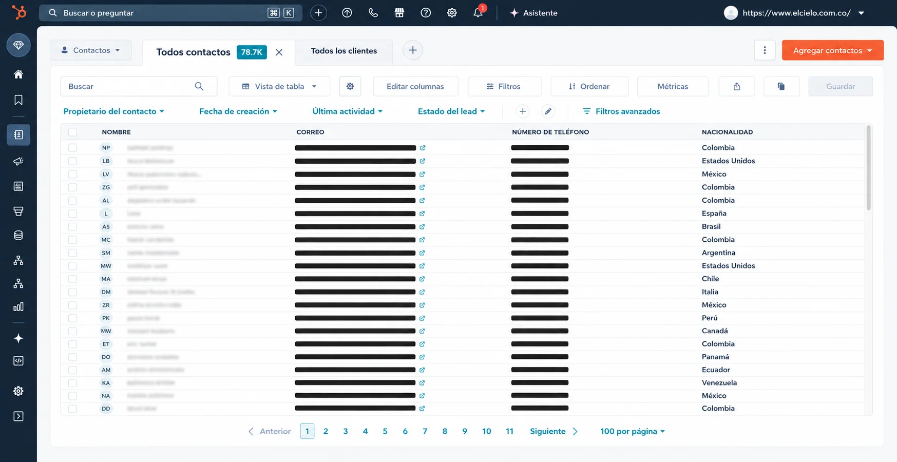 CRM y bases de datos
